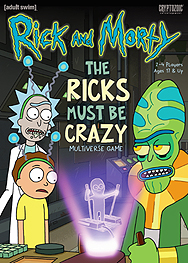 Spirit Games (Est. 1984) - Supplying role playing games (RPG), wargames rules, miniatures and scenery, new and traditional board and card games for the last 20 years sells Rick and Morty: The Ricks Must Be Crazy Multiverse Game