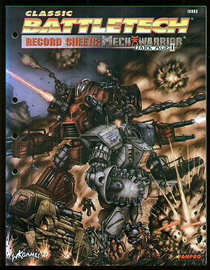 Spirit Games (Est. 1984) - Supplying role playing games (RPG), wargames rules, miniatures and scenery, new and traditional board and card games for the last 20 years sells Record Sheets: MechWarrior Dark Age 1