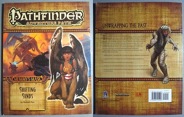 Spirit Games (Est. 1984) - Supplying role playing games (RPG), wargames rules, miniatures and scenery, new and traditional board and card games for the last 20 years sells Pathfinder Adventure Path: Mummy