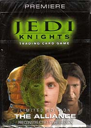 Spirit Games (Est. 1984) - Supplying role playing games (RPG), wargames rules, miniatures and scenery, new and traditional board and card games for the last 20 years sells Jedi Knights: The Alliance Starter Deck