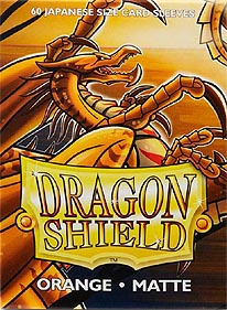 Spirit Games (Est. 1984) - Supplying role playing games (RPG), wargames rules, miniatures and scenery, new and traditional board and card games for the last 20 years sells Dragon Shield Small Card Sleeves Matte Orange