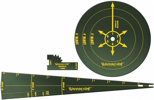 Spirit Games (Est. 1984) - Supplying role playing games (RPG), wargames rules, miniatures and scenery, new and traditional board and card games for the last 20 years sells [PIP91034] Warmachine Template Set