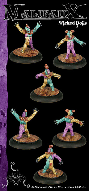 Spirit Games (Est. 1984) - Supplying role playing games (RPG), wargames rules, miniatures and scenery, new and traditional board and card games for the last 20 years sells [WYR4041] The Neverborn: Wicked Dolls