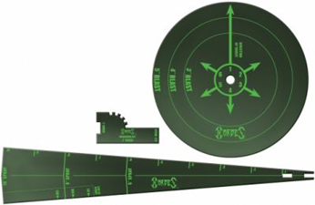 Spirit Games (Est. 1984) - Supplying role playing games (RPG), wargames rules, miniatures and scenery, new and traditional board and card games for the last 20 years sells [PIP91035] Hordes Template Set