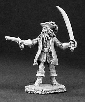 Spirit Games (Est. 1984) - Supplying role playing games (RPG), wargames rules, miniatures and scenery, new and traditional board and card games for the last 20 years sells [03176] Blackbeard, Pirate