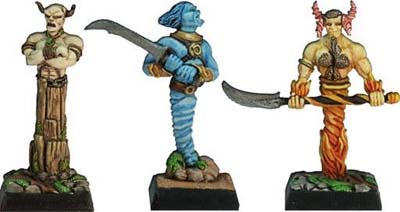 Spirit Games (Est. 1984) - Supplying role playing games (RPG), wargames rules, miniatures and scenery, new and traditional board and card games for the last 20 years sells [FM062] Elemental Warriors (3)