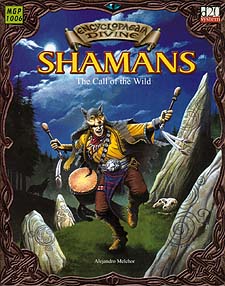 Spirit Games (Est. 1984) - Supplying role playing games (RPG), wargames rules, miniatures and scenery, new and traditional board and card games for the last 20 years sells Encyclopedia Divine: Shamans - The Call of the Wild