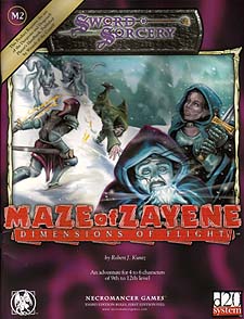 Spirit Games (Est. 1984) - Supplying role playing games (RPG), wargames rules, miniatures and scenery, new and traditional board and card games for the last 20 years sells Maze of Zayene Book 2: Dimensions of Flight