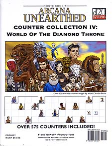 Spirit Games (Est. 1984) - Supplying role playing games (RPG), wargames rules, miniatures and scenery, new and traditional board and card games for the last 20 years sells Counter Collection IV: World of the Diamond Throne