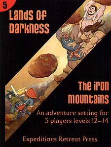 Spirit Games (Est. 1984) - Supplying role playing games (RPG), wargames rules, miniatures and scenery, new and traditional board and card games for the last 20 years sells Lands of Darkness 5: The Iron Mountains