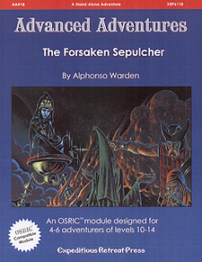 Spirit Games (Est. 1984) - Supplying role playing games (RPG), wargames rules, miniatures and scenery, new and traditional board and card games for the last 20 years sells Advanced Adventures AA#18: The Forsaken Sepulcher