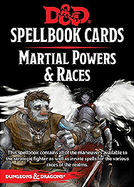 Spirit Games (Est. 1984) - Supplying role playing games (RPG), wargames rules, miniatures and scenery, new and traditional board and card games for the last 20 years sells Spellbook Cards: Martial Powers and Races