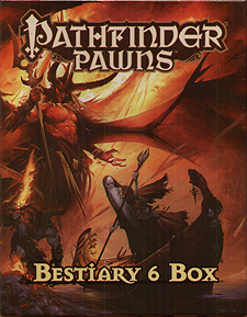 Spirit Games (Est. 1984) - Supplying role playing games (RPG), wargames rules, miniatures and scenery, new and traditional board and card games for the last 20 years sells Pathfinder Pawns: Bestiary 6 Box