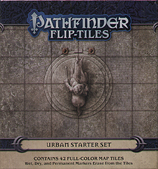 Spirit Games (Est. 1984) - Supplying role playing games (RPG), wargames rules, miniatures and scenery, new and traditional board and card games for the last 20 years sells Pathfinder Flip-Tiles: Urban Starter Set