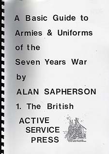 Spirit Games (Est. 1984) - Supplying role playing games (RPG), wargames rules, miniatures and scenery, new and traditional board and card games for the last 20 years sells Basic Guide to Armies and Uniforms of the SYW 1: The British