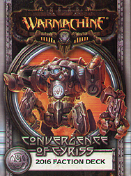 Spirit Games (Est. 1984) - Supplying role playing games (RPG), wargames rules, miniatures and scenery, new and traditional board and card games for the last 20 years sells Warmachine: Convergence of Cyriss 2016 Faction Deck MKIII